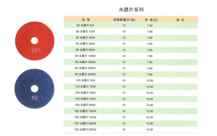水磨片